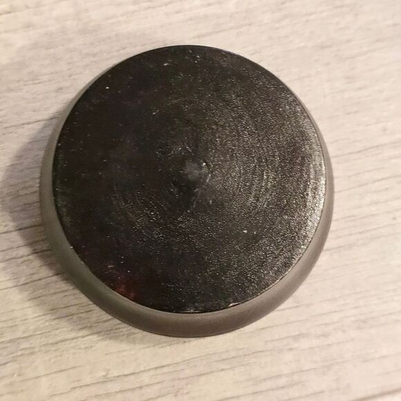 Wooden Handcrafted African Metal Elephant Embossed Ashtray - Picture 7 of 8